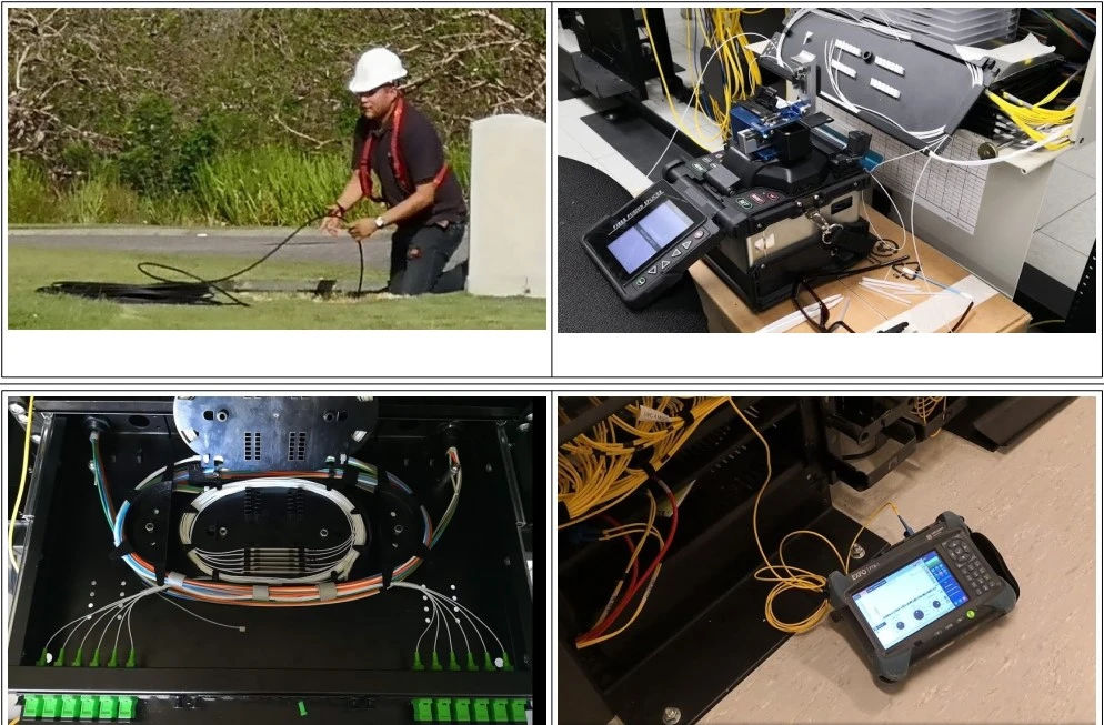 Mantenimiento e Instalación de fibra óptica